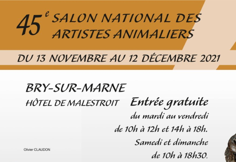 You are currently viewing 45e Salon National des Artistes Animaliers